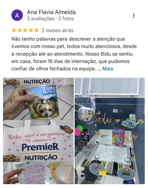 Avaliação 5 estrelas